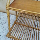 Rattan magazine door