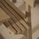 Old desk double wooden school desk