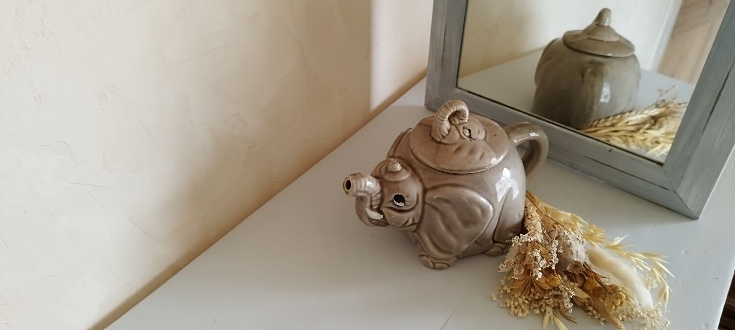 Théière éléphant