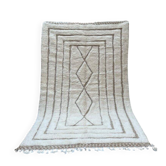 Tapis berbère fait main traditionnelle tissé main taille 2/3 m