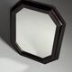 Ripple frame mirror octagonal