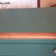 Art Deco green chest of drawers