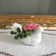 Vintage Porcelain Flower Picker Dove