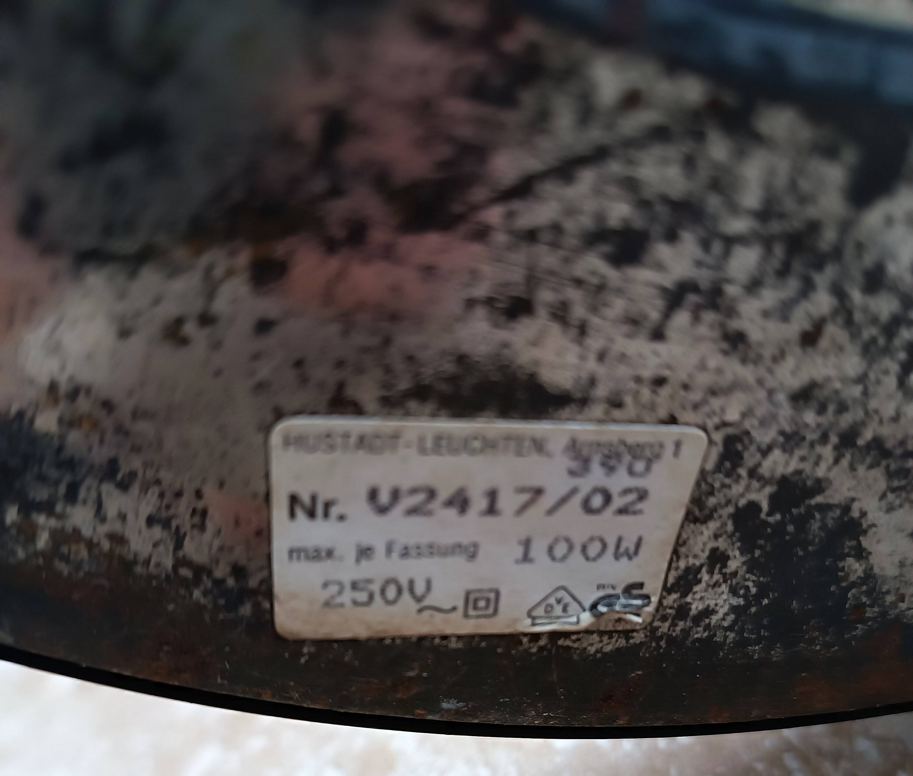 Roger Tallon floor lamp for Hustadt Leuchten 1970