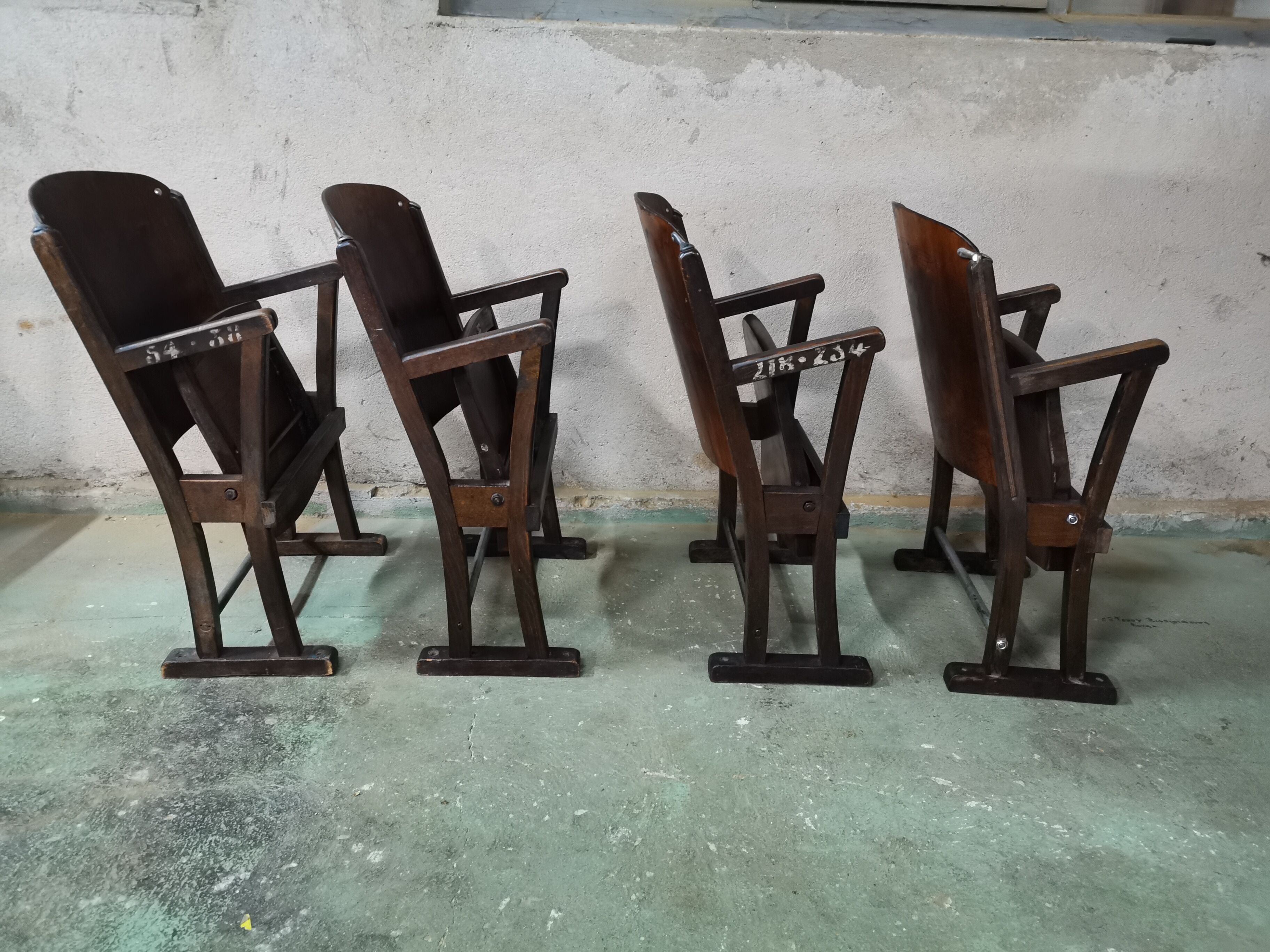 Strapontin cinema bench a place 1920/1930