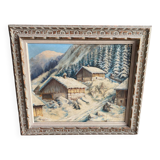 Table mountain chalet in sixt haute savoie route d'anterne