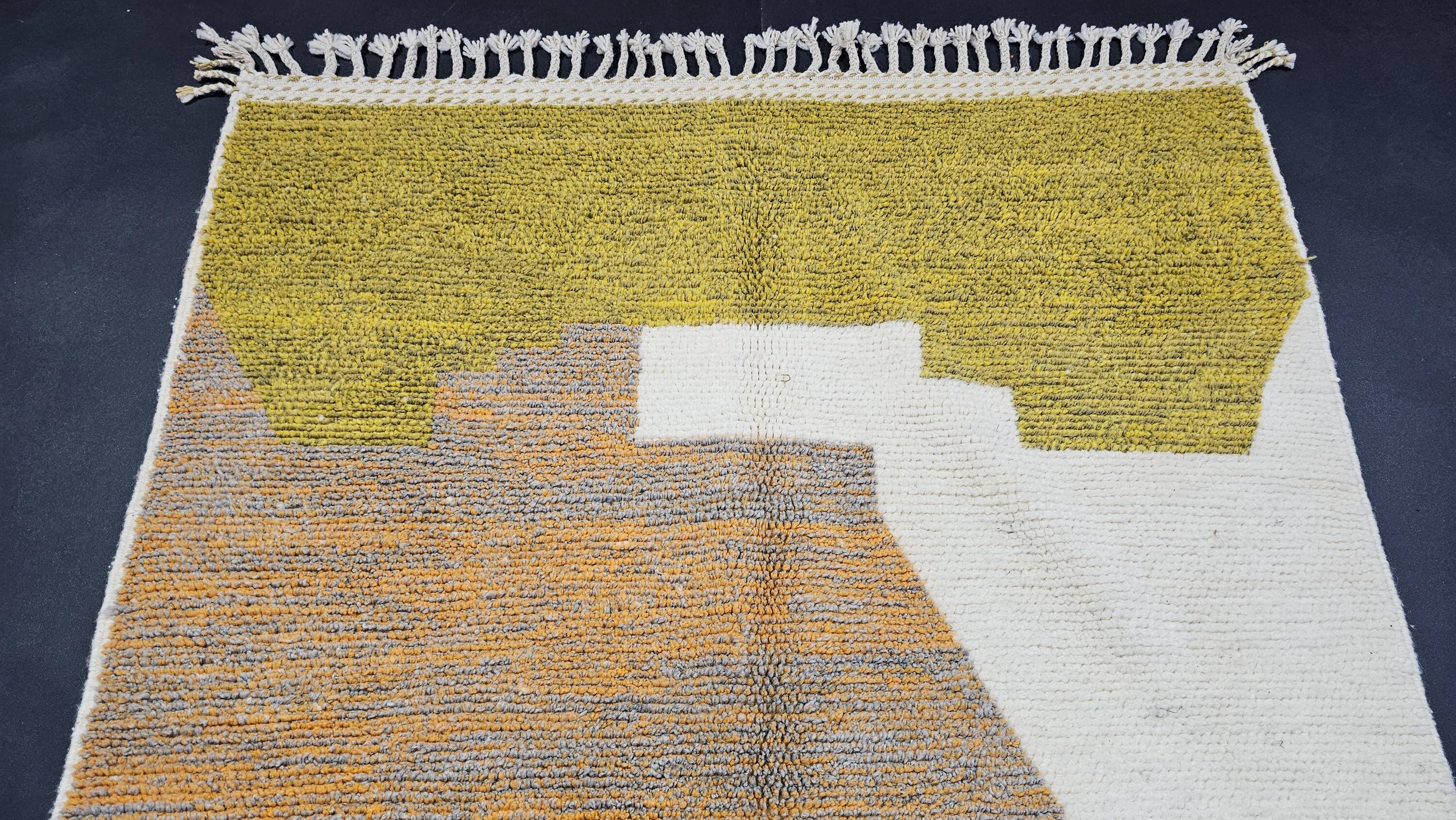 Handwoven Berber rug 3x2 m