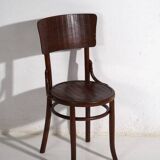 Antique bentwood dining chairs (circa 1920). Set of 4