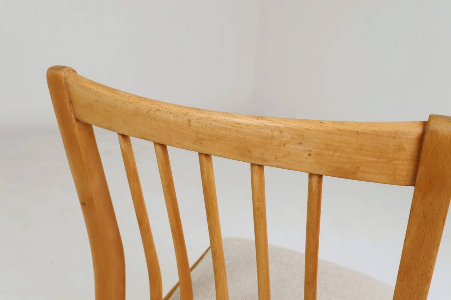Scandinavian heritage herringbone dining chairs