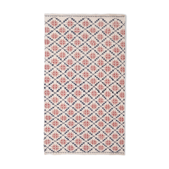 Tapis vintage turc karapinar kilim 128 x 213 cm