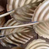 Ceiling light golden flower