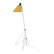 Floor lamp by Hurka for Napako, 1950s, restored