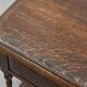 Small rustic cabinet with drawer or nightstand in oak, France 19th century