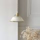 Art Deco granite pendant light