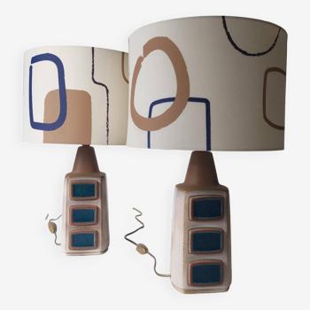 Pair of Soholm lamps - Denmark 60s