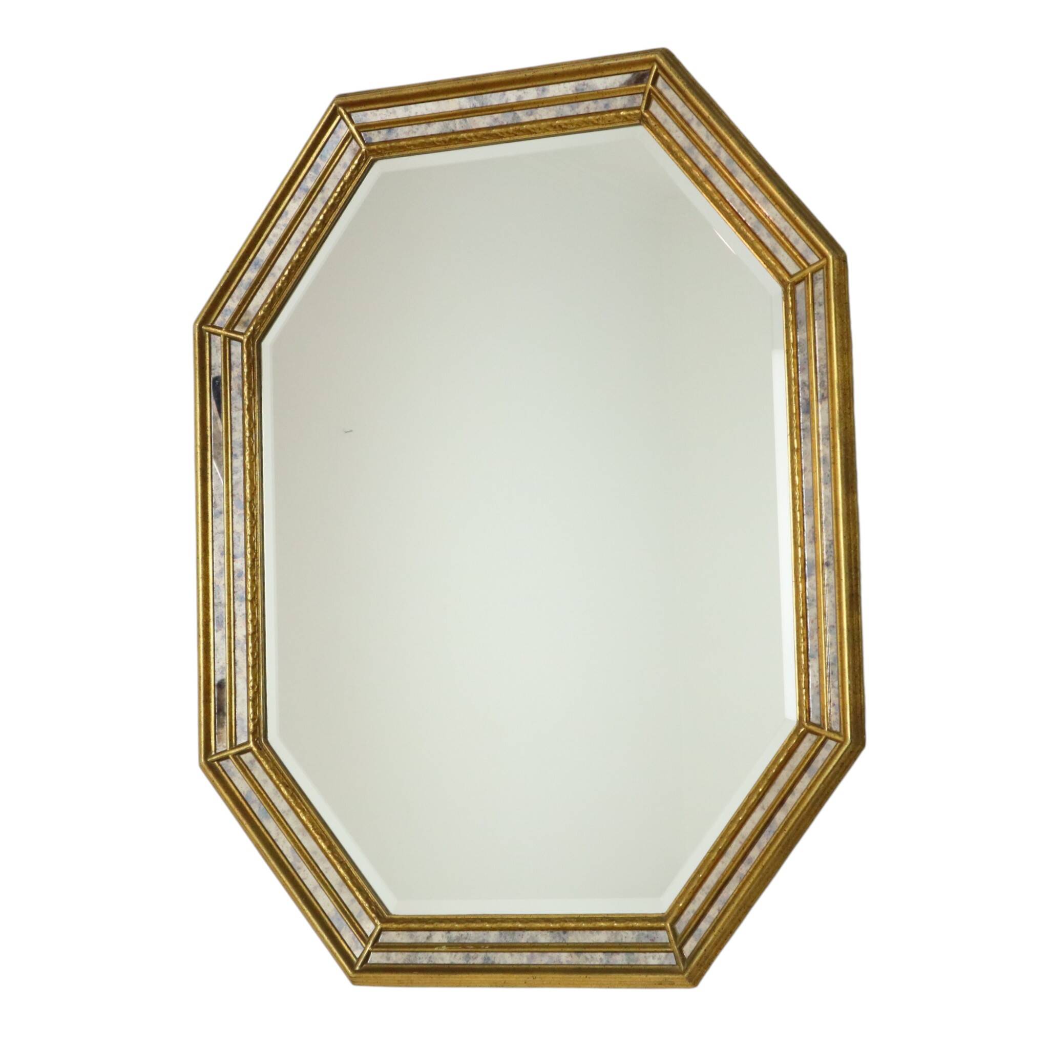 Miroir vénitien biseauté vintage Deknudt