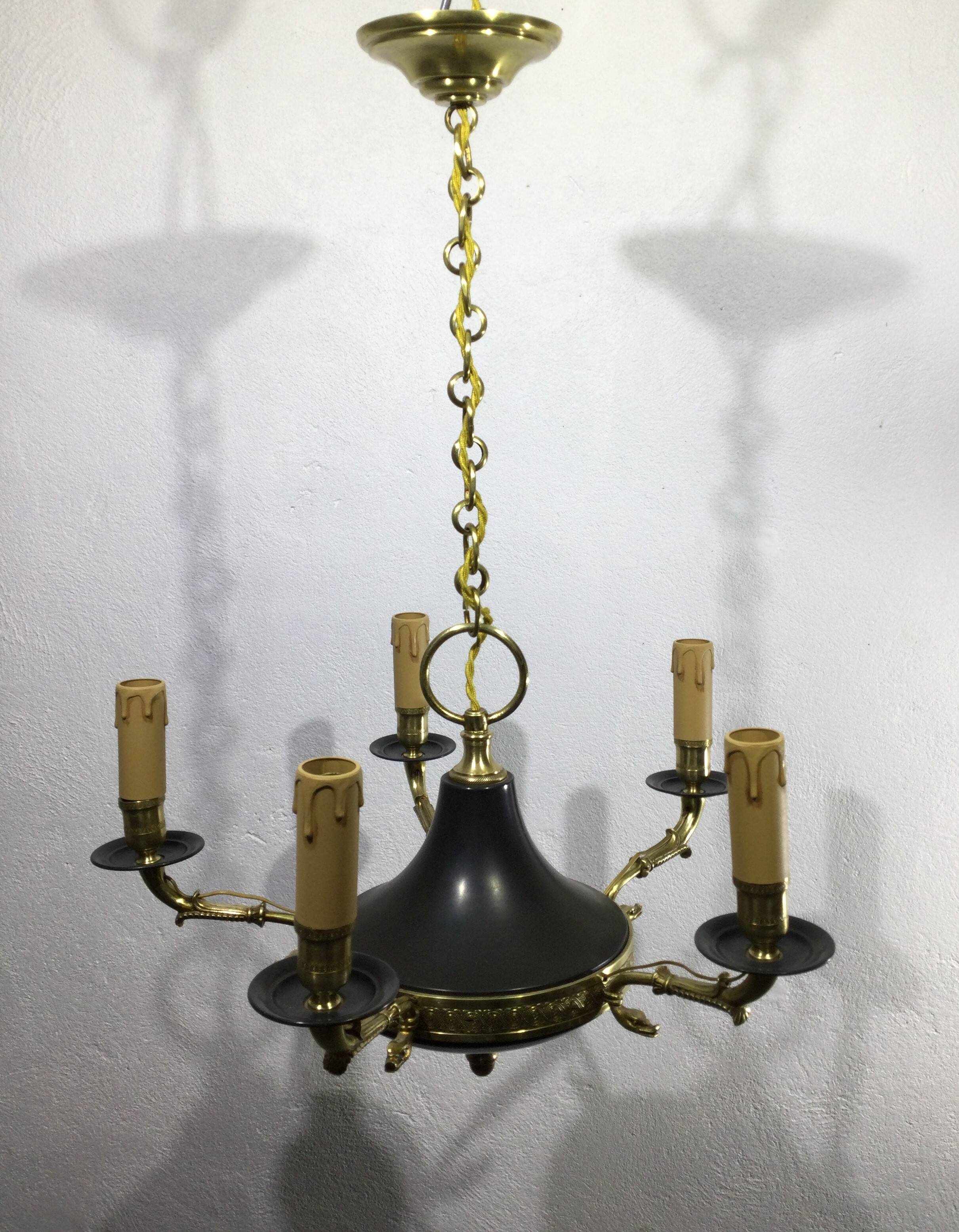 Empire Chandelier 5 Lights