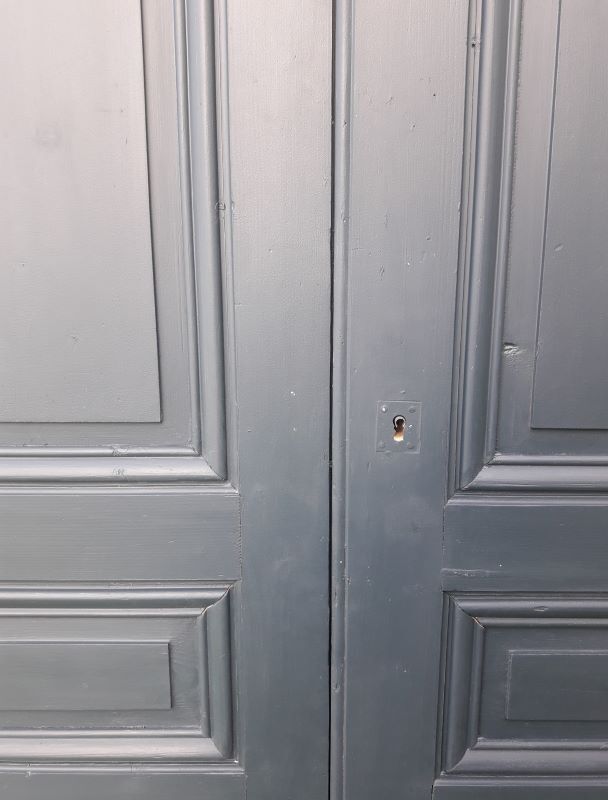 Paire de portes 222x97,5cm de placard