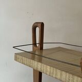 Wooden bar cabinet, French design 1950.