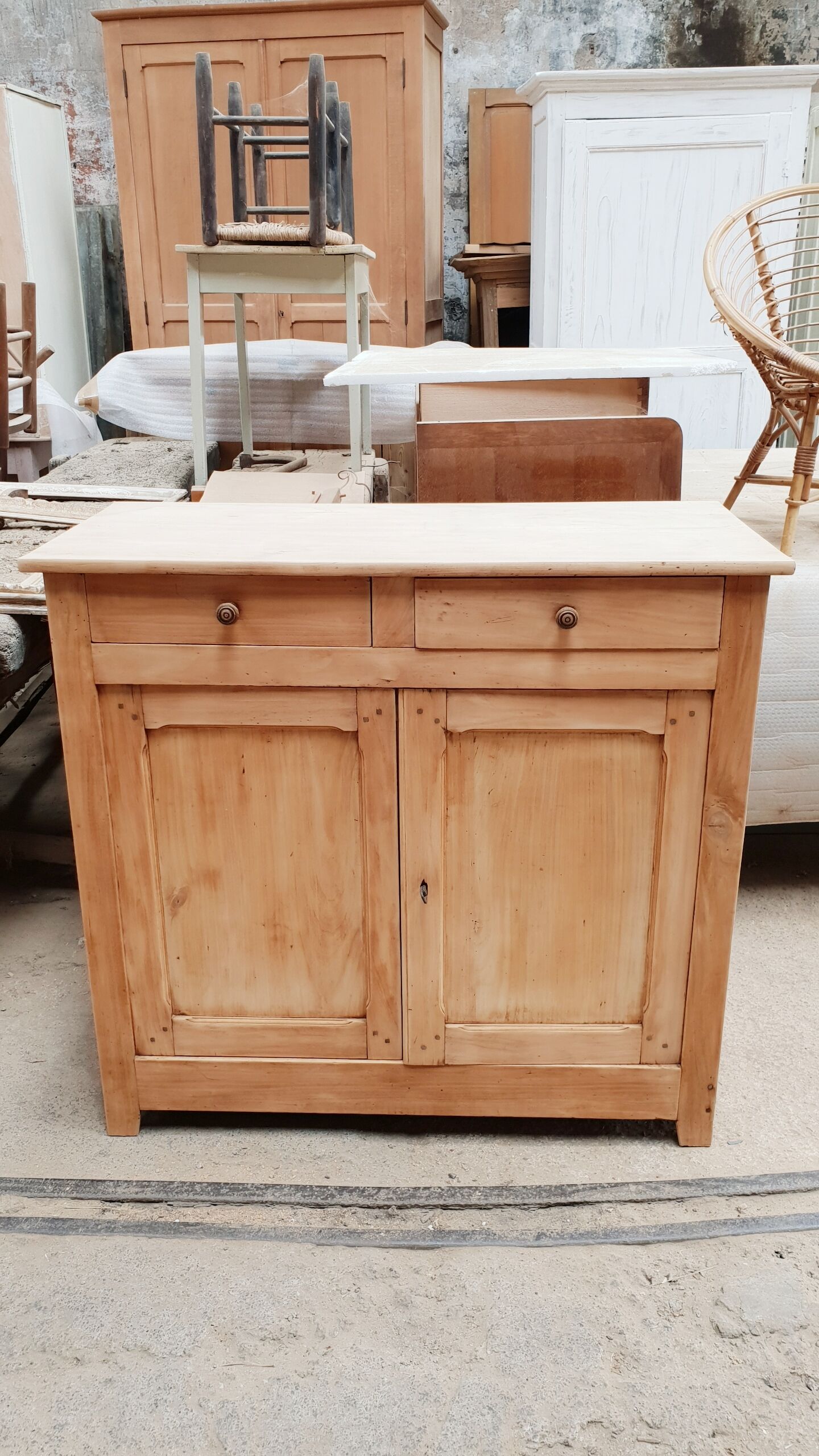 Old pine buffet