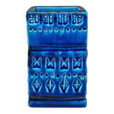 1960s Stunning Vase by Aldo Londi for Bitossi "Blue Rimini Collection