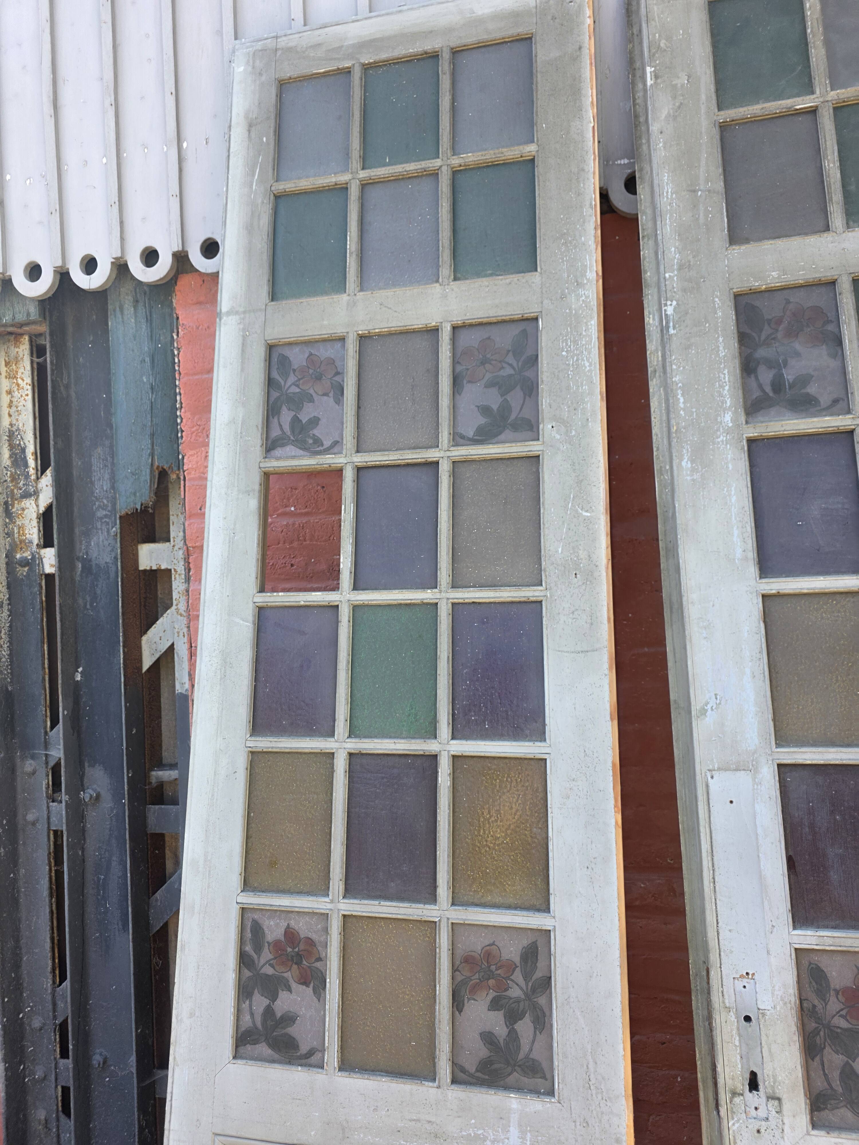 Pair of partition doors from the 19th century.