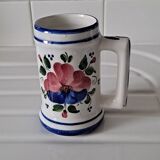 Manises earthenware vase mug
