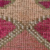 3x10 Super Soft Pink Turkish Runner Rug, 100x317Cm