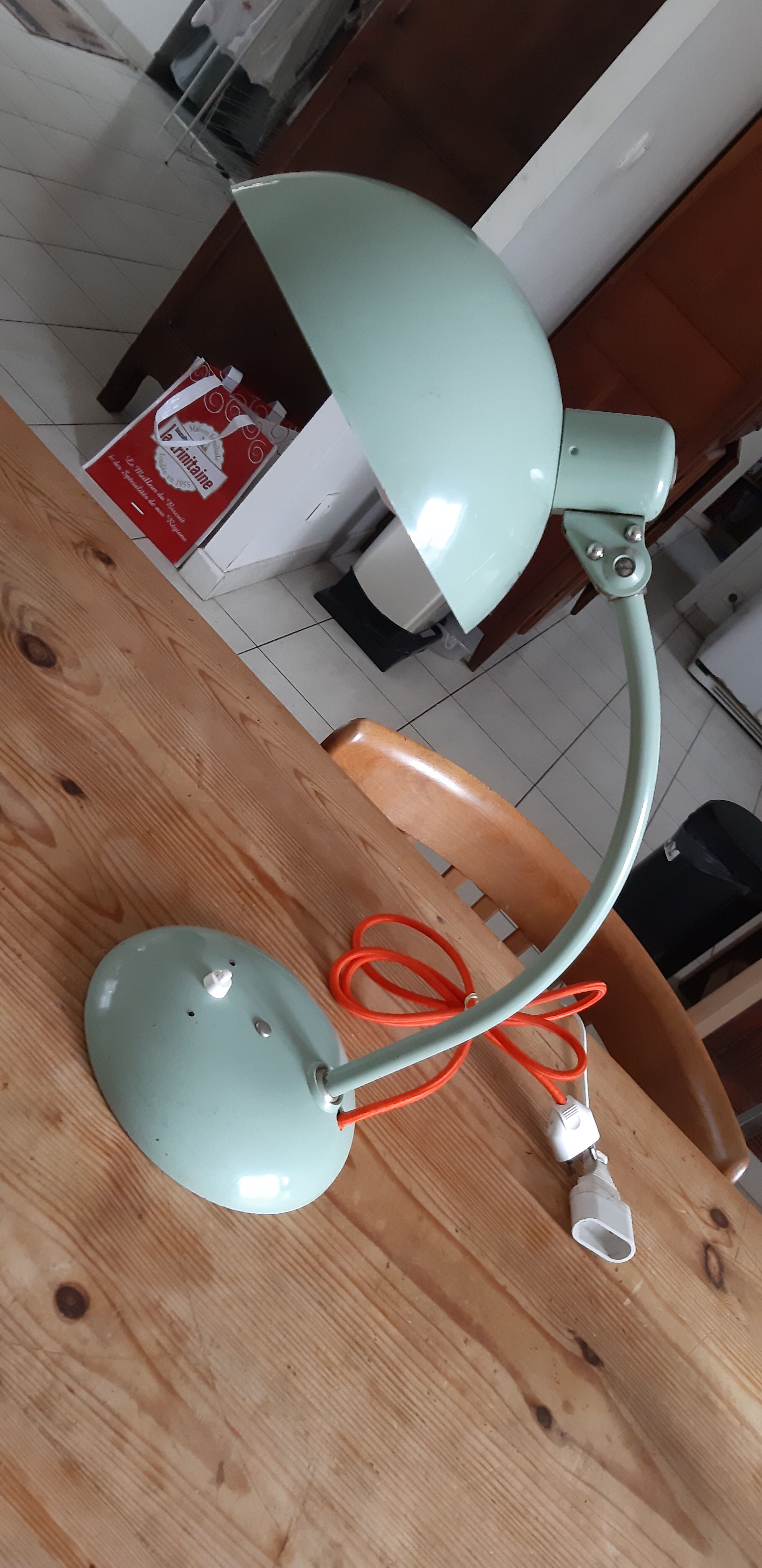 Lampe de bureau vintage des années 60