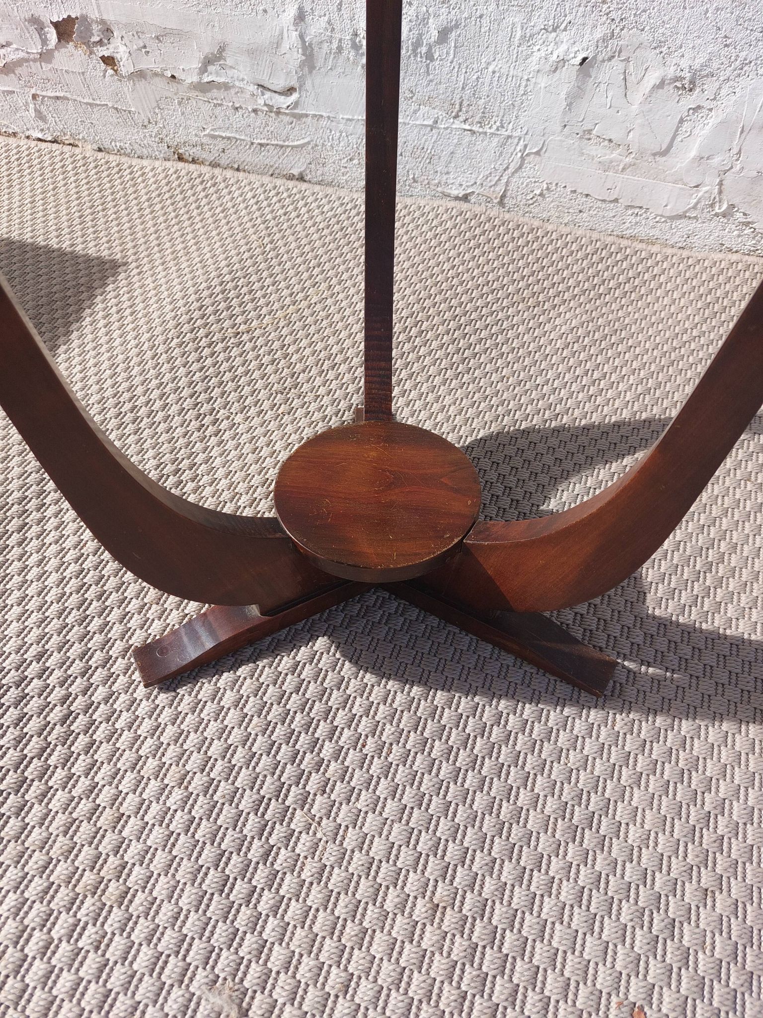 guéridon rond art déco, 3 pieds