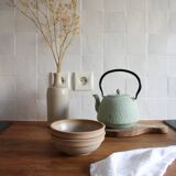 Set of two stoneware bowls