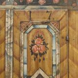 Cabinet de mariage en art populaire peint 1817