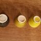 Lot of 24 small salt pots - terracotta pepper pots