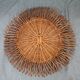 Mirror rattan 37x37cm