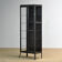 Polished iron medicine cabinet, 1910s