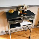 vintage 50s dentist serving