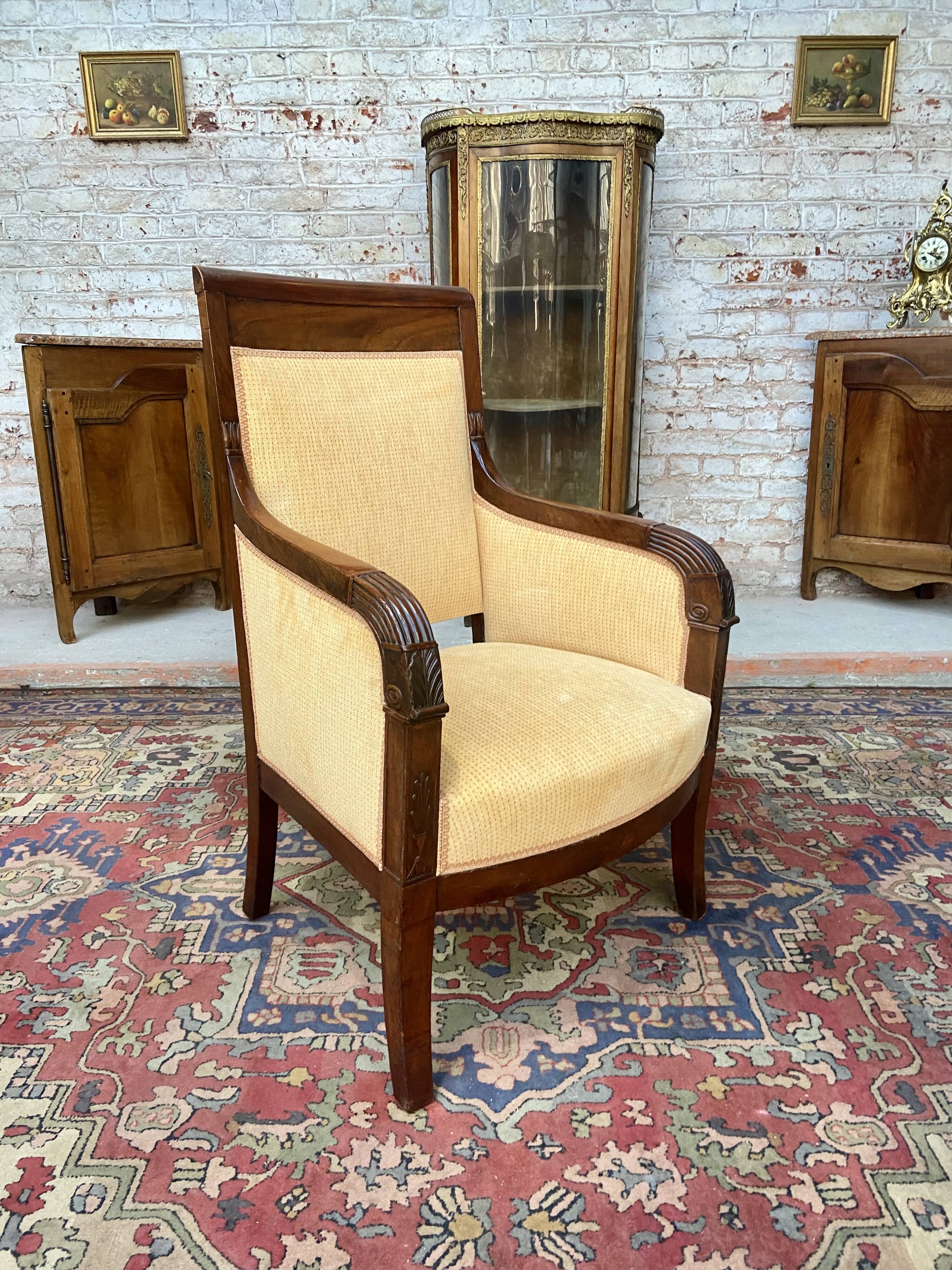 Mahogany shepherdess period empire XIX eme century