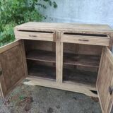 Parisian sideboard in pitch pine
