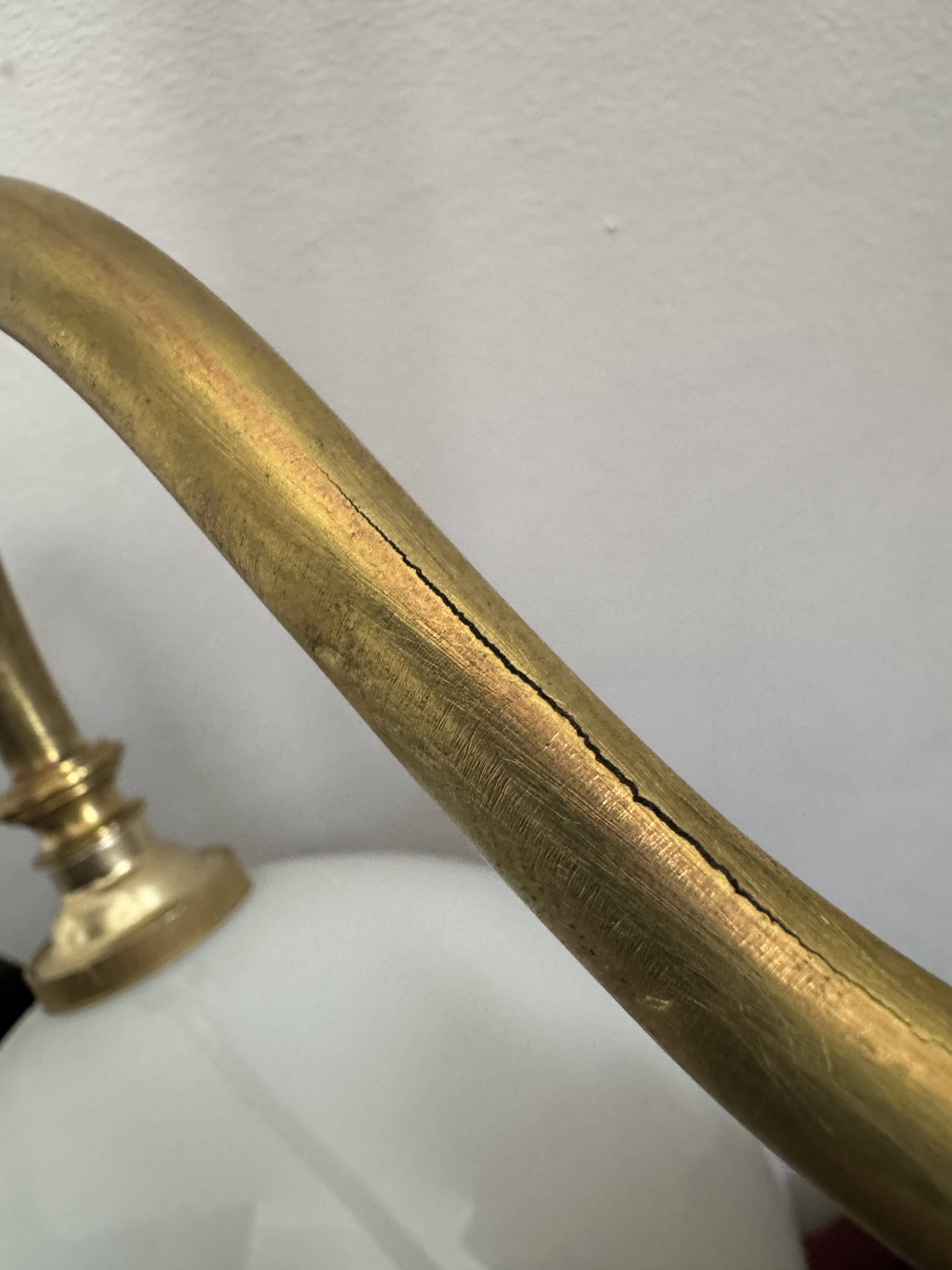 Antique vintage up and down desk lamp