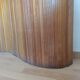 Roll-up wooden screen Baumann - 1950