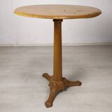 Garden pedestal table
