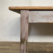 Table de ferme fin XIXème en chêne et sapin