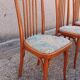 Lot of 6 kitchen chairs - Baumann "bistro" type