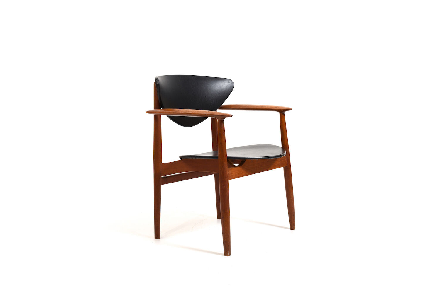 Teak Armchair by Erik Wørts for Norden Møbelfabrik 1950s