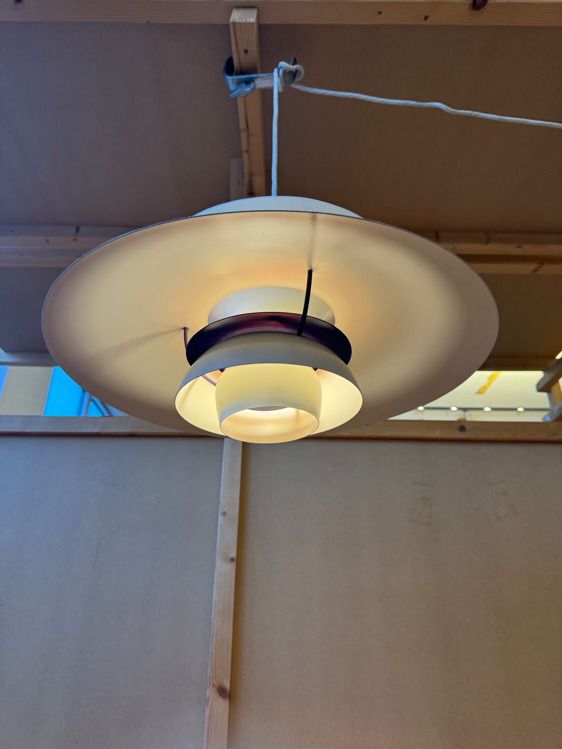 Lampe suspendue vintage Louis Poulsen PH 5