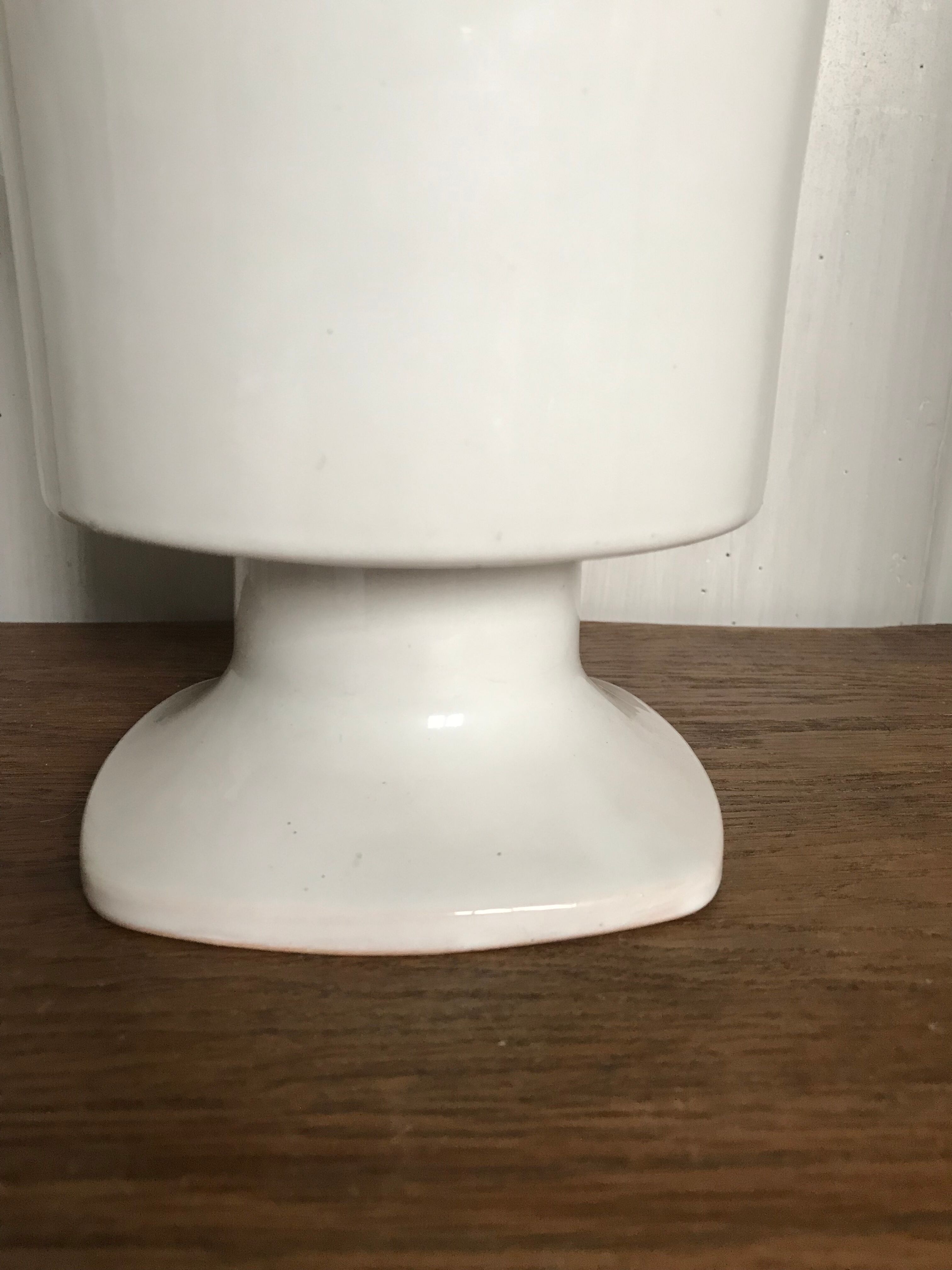 Vintage ceramic pot cover