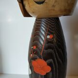 Great Kokeshi Doll, "LaTimide" by Okamoto Usaburo circa 1960-70 - Japan