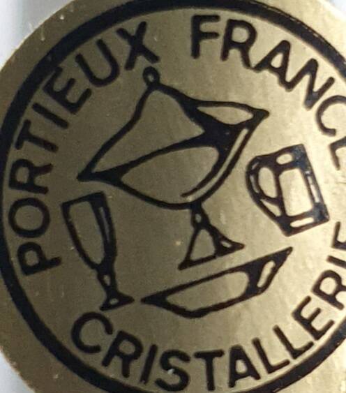 Vodka freshener with 6 glasses in Portieux crystal