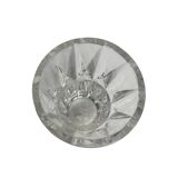 Saint Louis, truncated conical crystal vase signed circa 1950