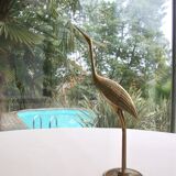 Brass heron